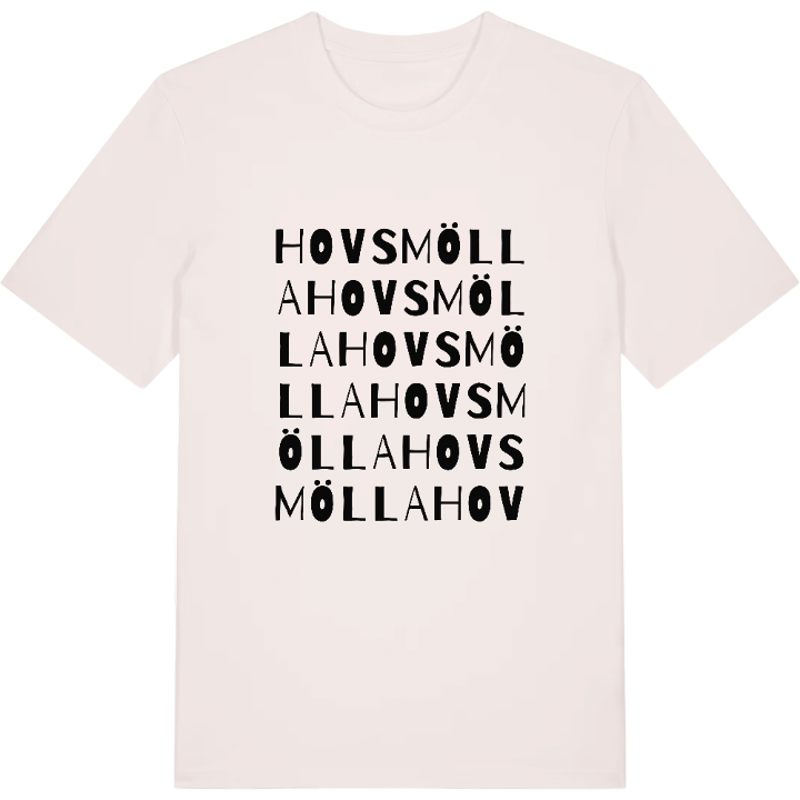 Hovsmölla ordlek t-shirt – t-shirt från PinShirt