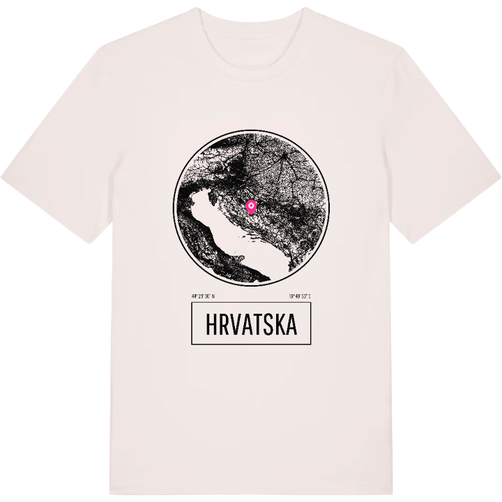 Hrvatska t-shirt – t-shirt från PinShirt