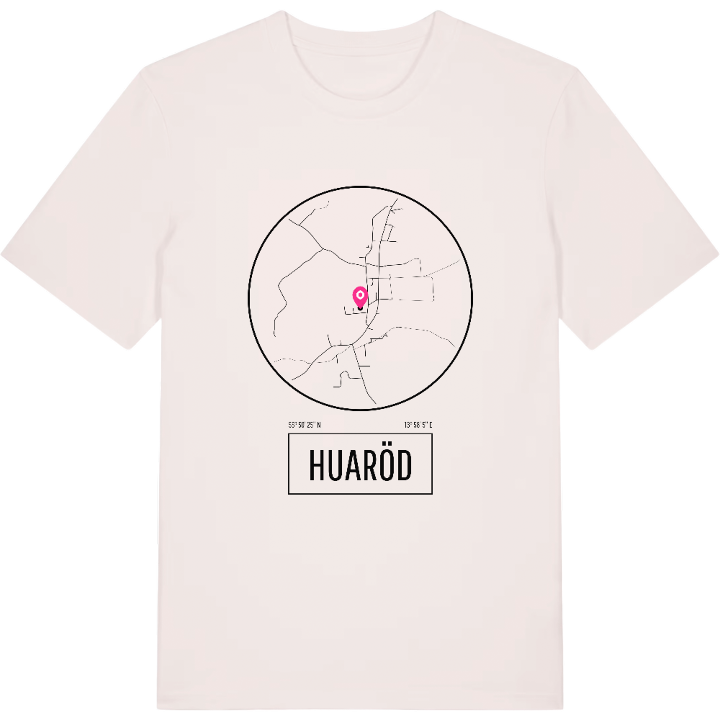 Huaröd t-shirt – t-shirt från PinShirt
