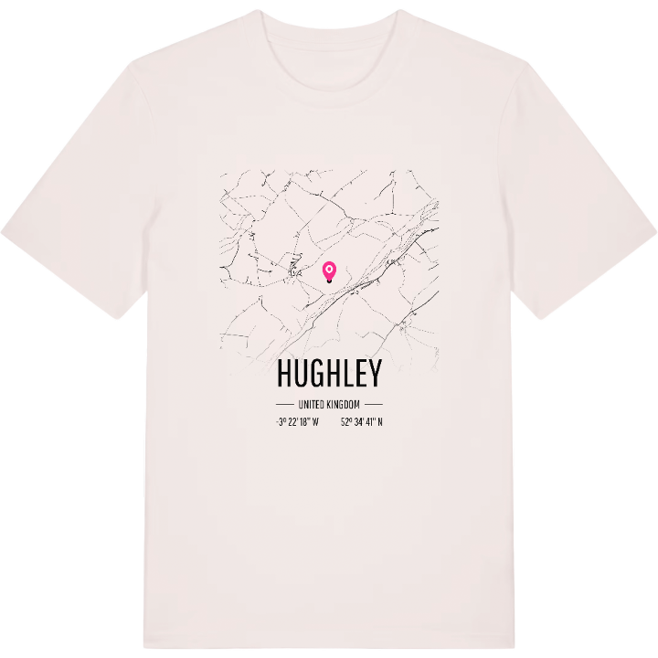 Hughley karta t-shirt – t-shirt från PinShirt