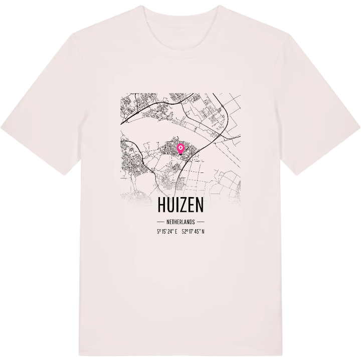 Huizen karta t-shirt – t-shirt från PinShirt