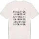 Hukebacka ordlek t-shirt