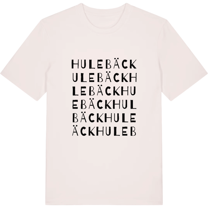 Hulebäck ordlek t-shirt – t-shirt från PinShirt