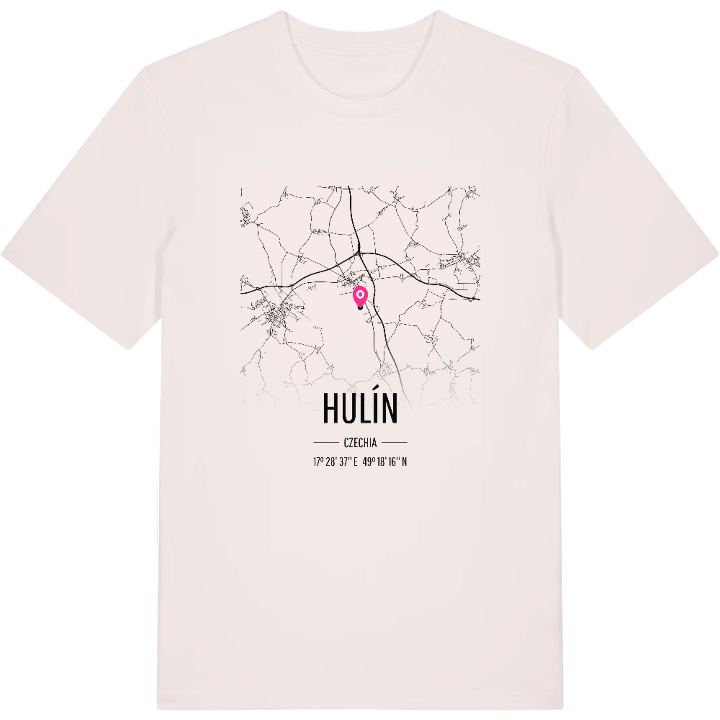 Hulín karta t-shirt – t-shirt från PinShirt