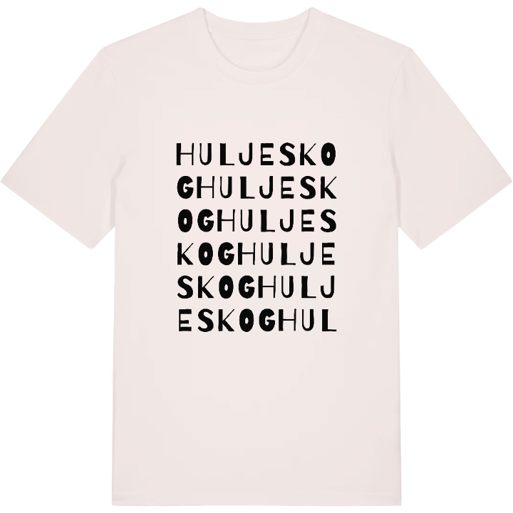 Huljeskog ordlek t-shirt – t-shirt från PinShirt
