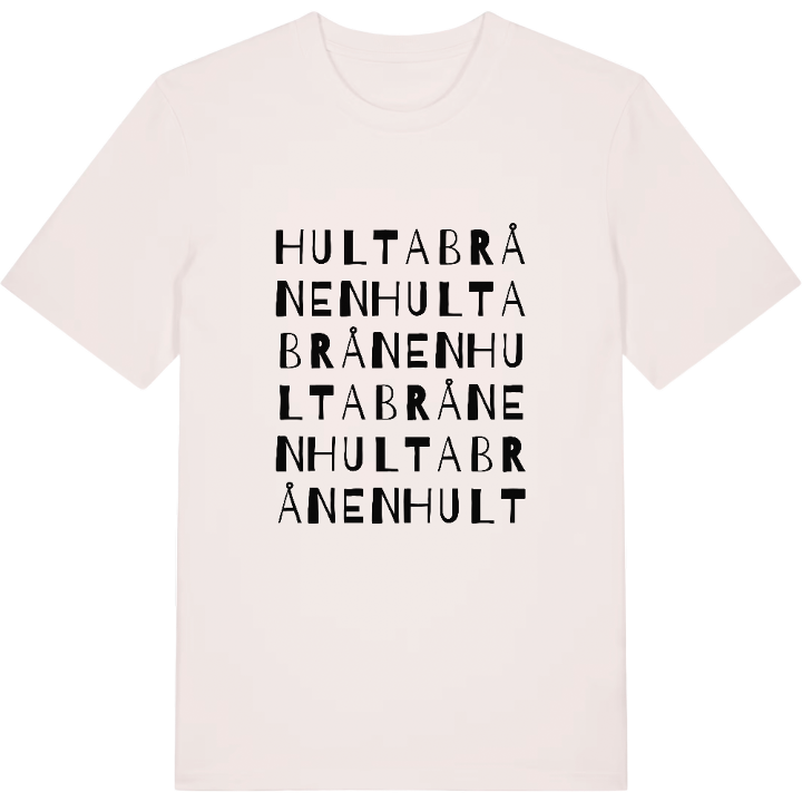 Hultabrånen ordlek t-shirt – t-shirt från PinShirt