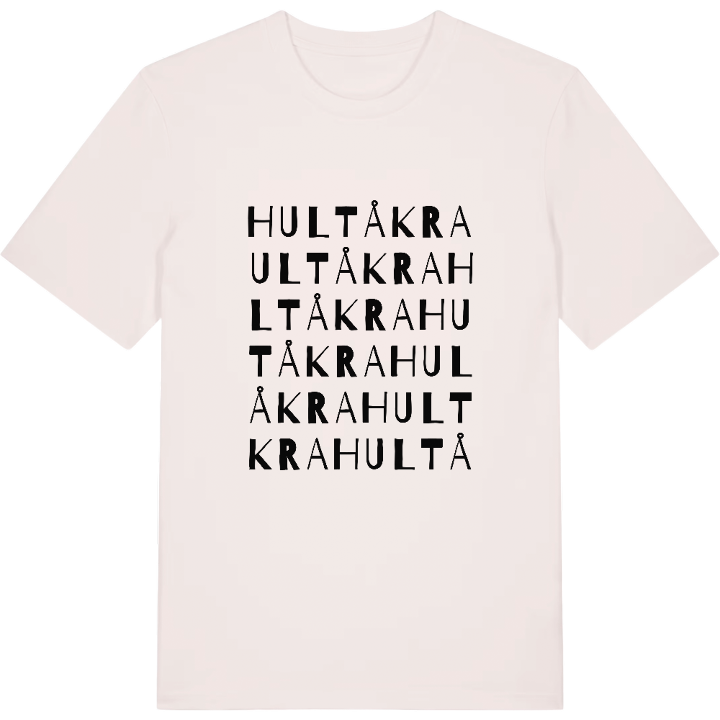 Hultåkra ordlek t-shirt – t-shirt från PinShirt