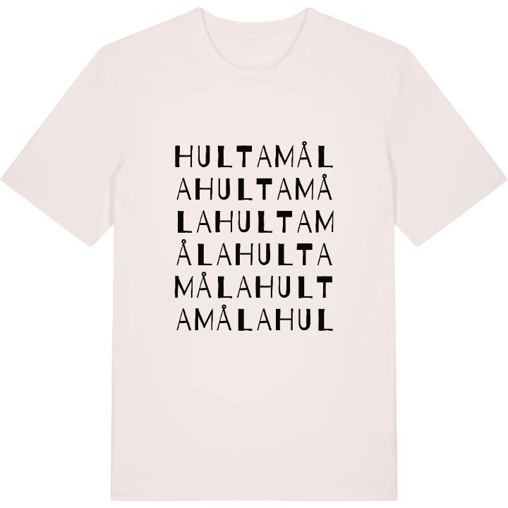 Hultamåla ordlek t-shirt – t-shirt från PinShirt
