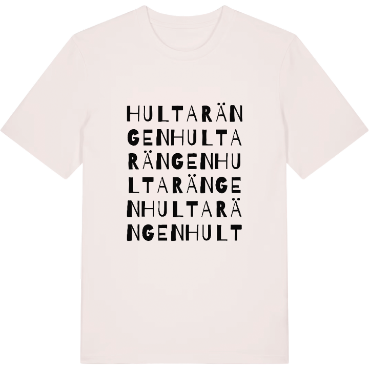 Hultarängen ordlek t-shirt – t-shirt från PinShirt