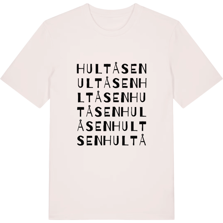 Hultåsen ordlek t-shirt – t-shirt från PinShirt