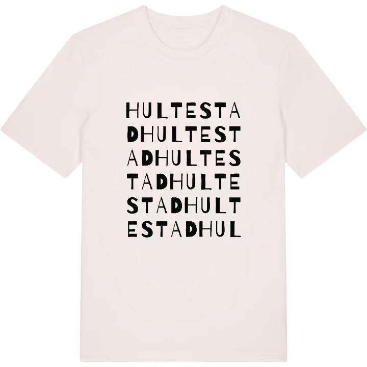 Hultestad ordlek t-shirt – t-shirt från PinShirt