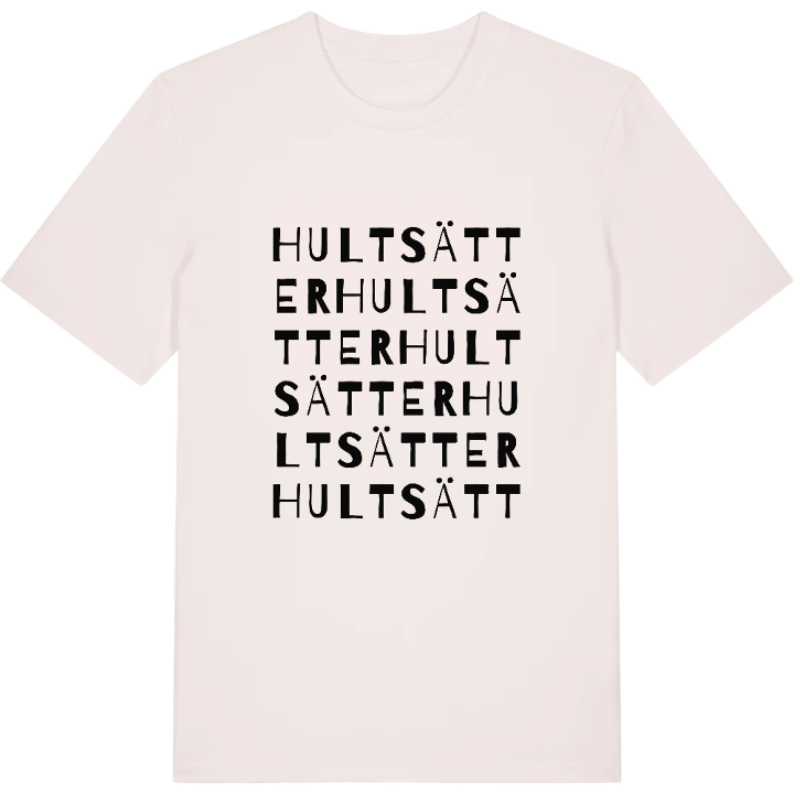 Hultsätter ordlek t-shirt – t-shirt från PinShirt