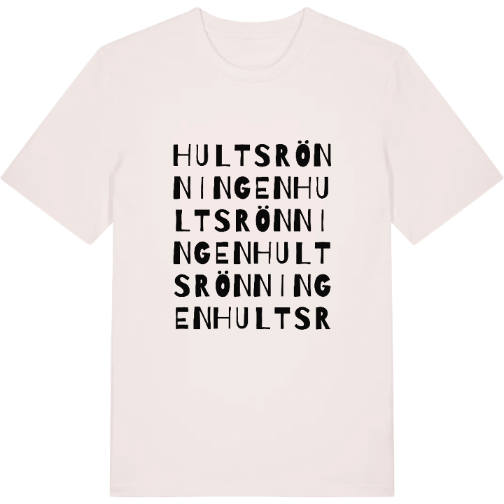 Hultsrönningen ordlek t-shirt – t-shirt från PinShirt
