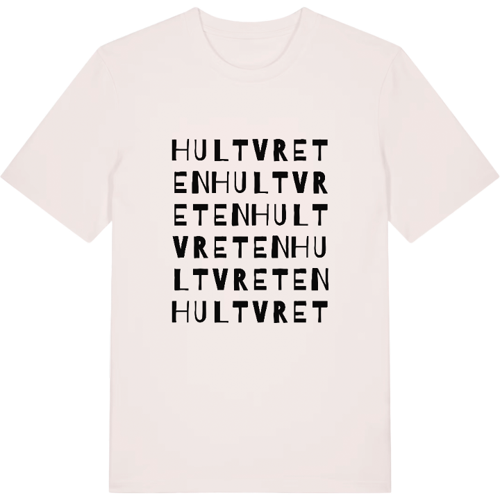 Hultvreten ordlek t-shirt – t-shirt från PinShirt
