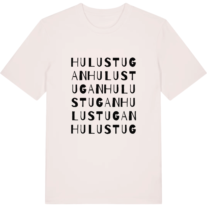 Hulustugan ordlek t-shirt – t-shirt från PinShirt