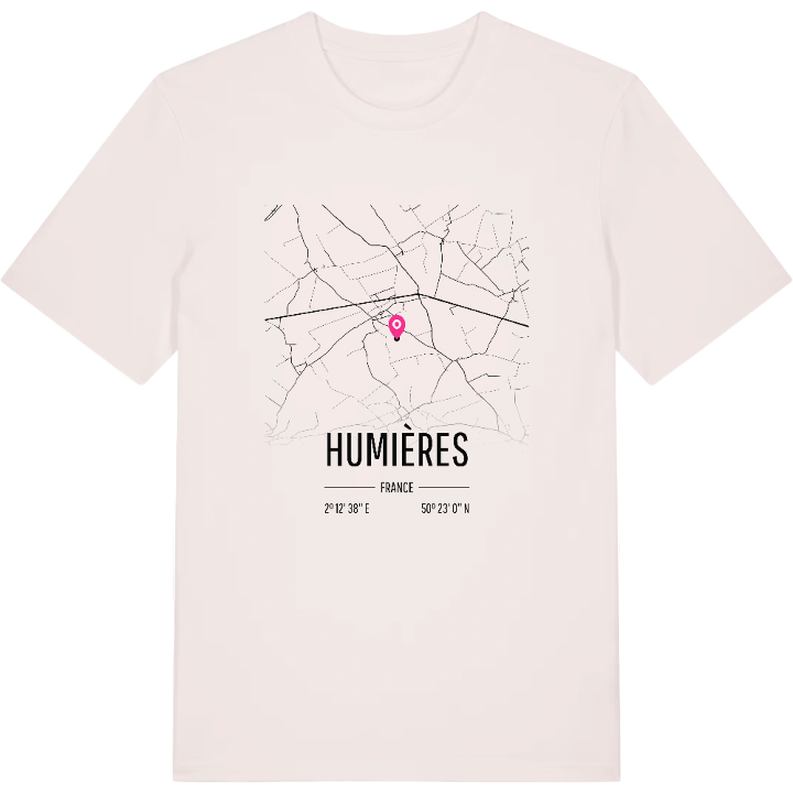 Humières karta t-shirt – t-shirt från PinShirt