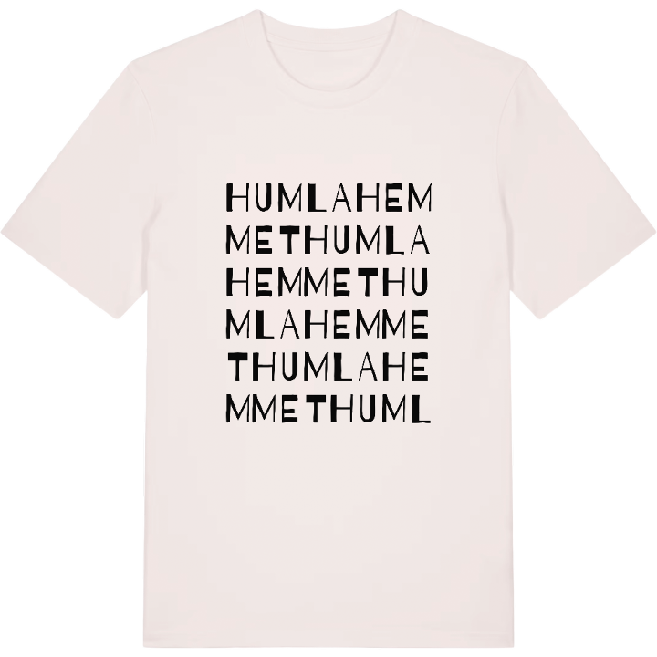 Humlahemmet ordlek t-shirt – t-shirt från PinShirt