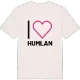 Jag älskar Humlan t-shirt stort tryck