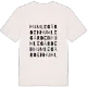 Humlegården ordlek t-shirt