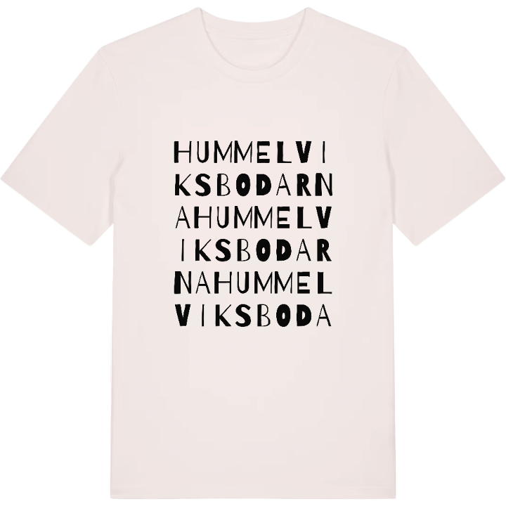 Hummelviksbodarna ordlek t-shirt – t-shirt från PinShirt