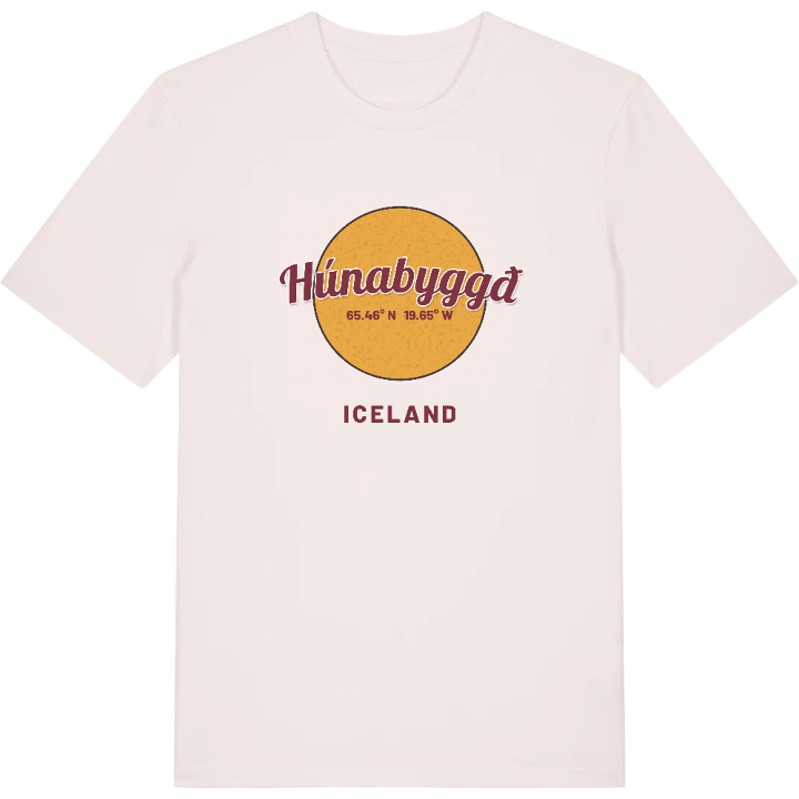Húnabyggð cirkel t-shirt – t-shirt från PinShirt
