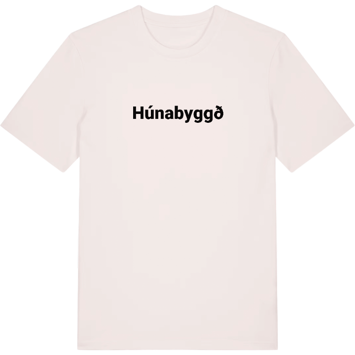 Húnabyggð fetstil t-shirt – t-shirt från PinShirt