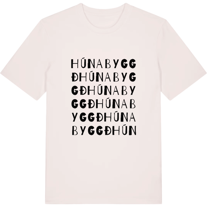 Húnabyggð ordlek t-shirt – t-shirt från PinShirt