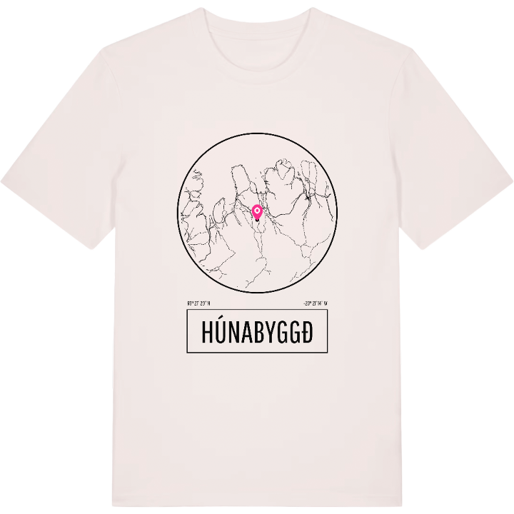 Húnabyggð t-shirt – t-shirt från PinShirt