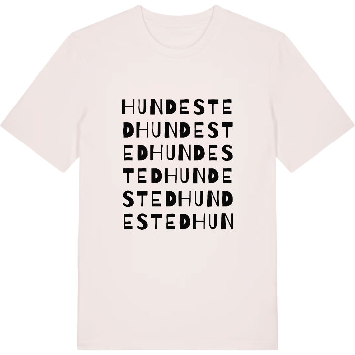 Hundested ordlek t-shirt – t-shirt från PinShirt