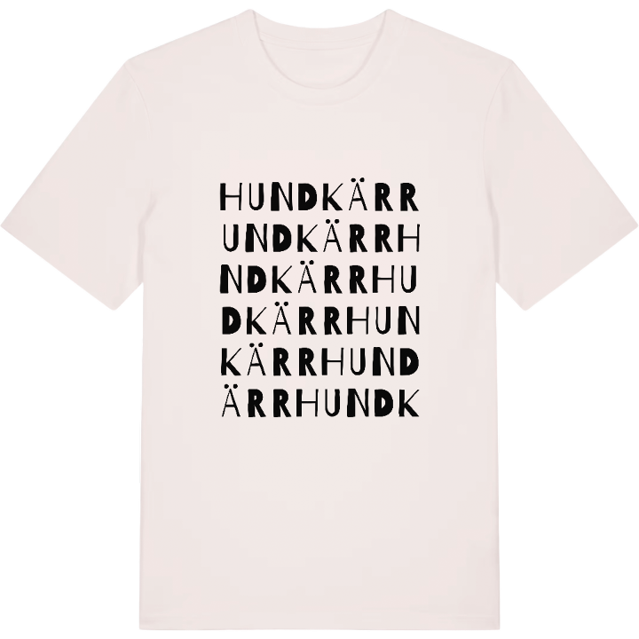 Hundkärr ordlek t-shirt – t-shirt från PinShirt