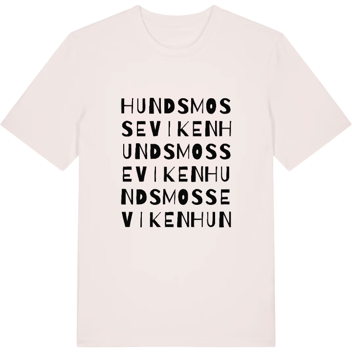 Hundsmosseviken ordlek t-shirt – t-shirt från PinShirt