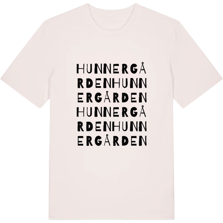 Hunnergården ordlek t-shirt – t-shirt från PinShirt