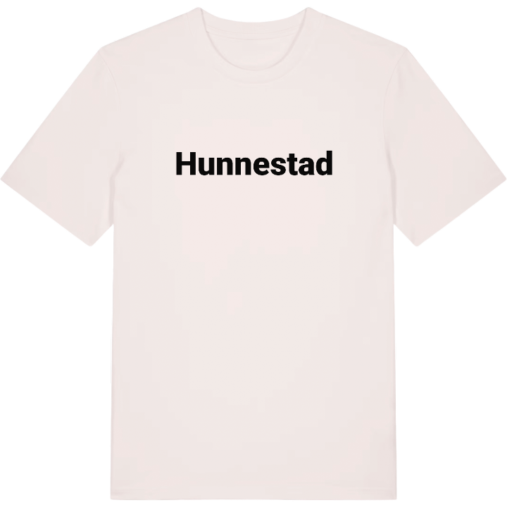 Hunnestad fetstil t-shirt – t-shirt från PinShirt