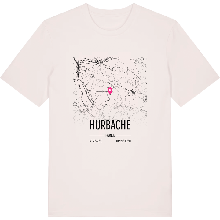 Hurbache karta t-shirt – t-shirt från PinShirt