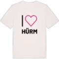 Jag älskar Hürm t-shirt stort tryck
