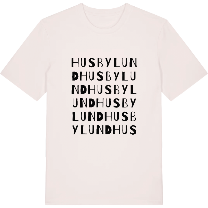 Husbylund ordlek t-shirt – t-shirt från PinShirt