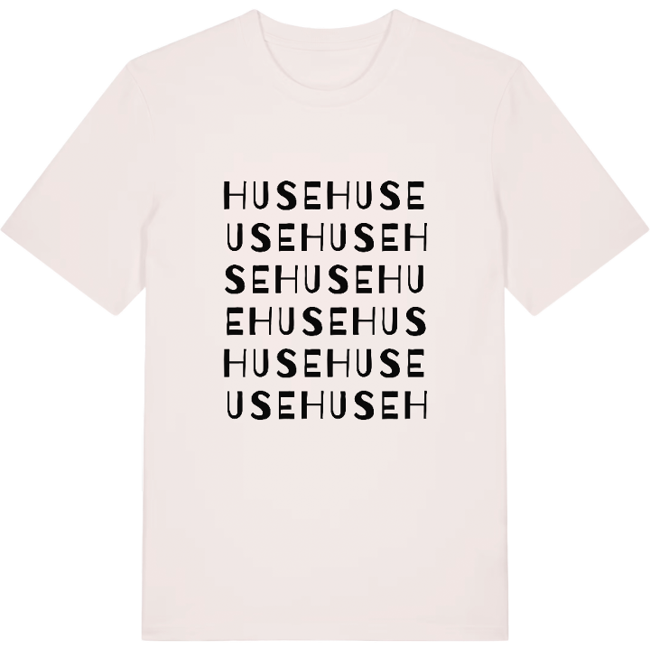 Huse ordlek t-shirt – t-shirt från PinShirt
