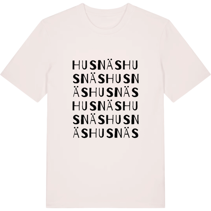 Husnäs ordlek t-shirt – t-shirt från PinShirt