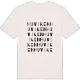 Huviken ordlek t-shirt