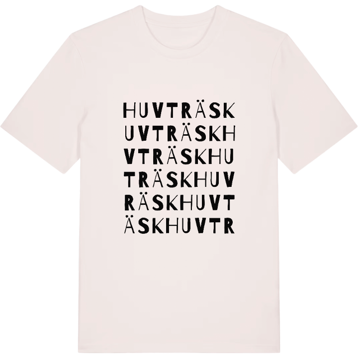 Huvträsk ordlek t-shirt – t-shirt från PinShirt