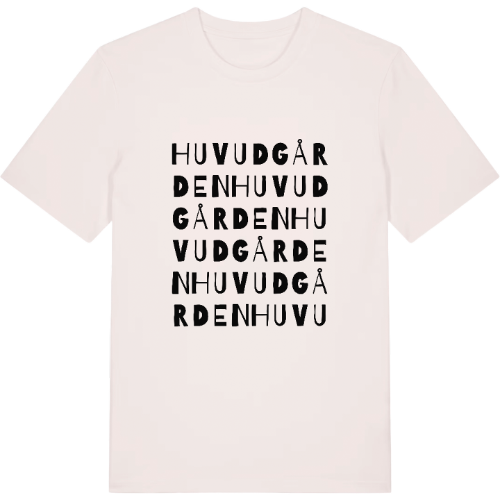 Huvudgården ordlek t-shirt – t-shirt från PinShirt