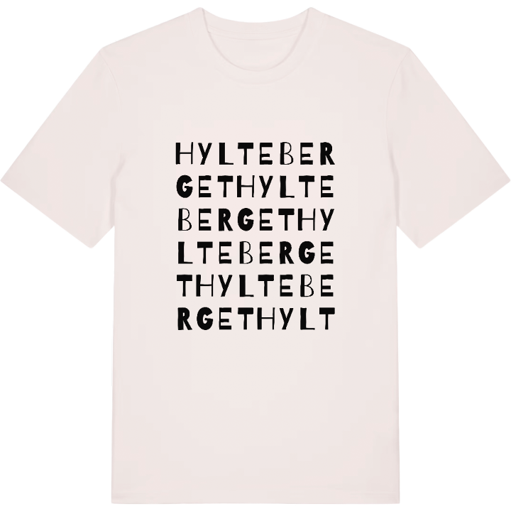 Hylteberget ordlek t-shirt – t-shirt från PinShirt
