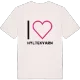 Jag älskar Hyltekvarn t-shirt stort tryck