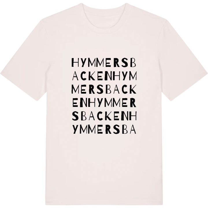 Hymmersbacken ordlek t-shirt – t-shirt från PinShirt