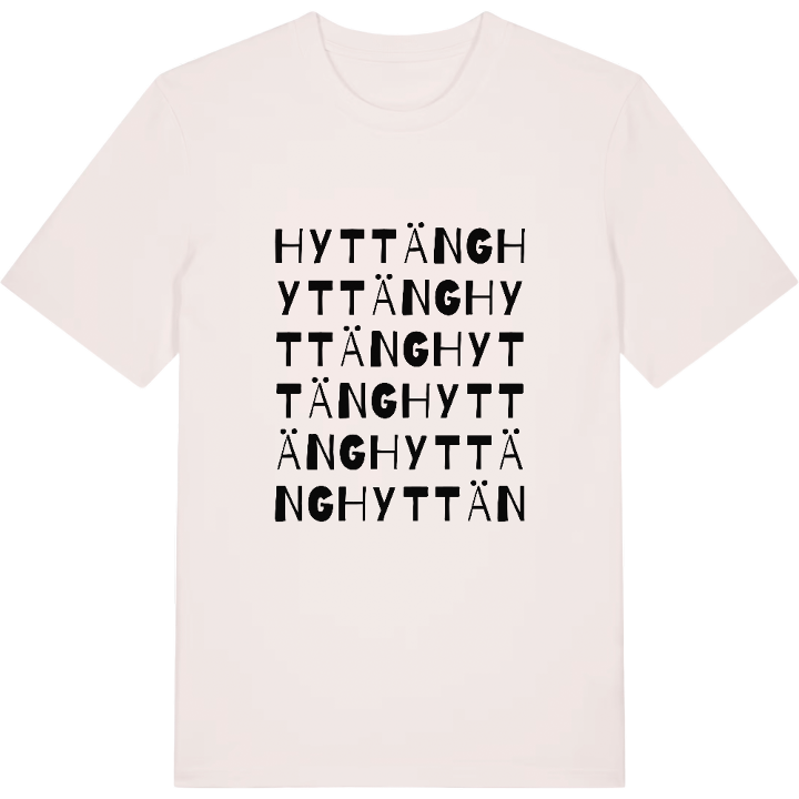 Hyttäng ordlek t-shirt – t-shirt från PinShirt