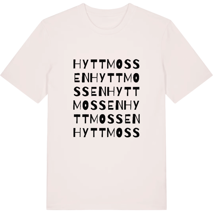 Hyttmossen ordlek t-shirt – t-shirt från PinShirt