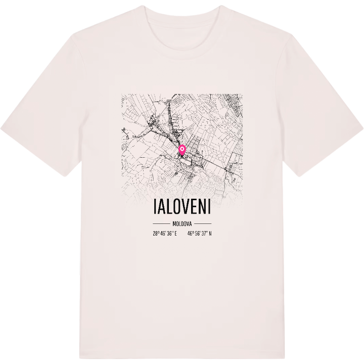 Ialoveni karta t-shirt – t-shirt från PinShirt