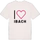 Jag älskar Ibach t-shirt stort tryck