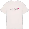 Iberget hjärta t-shirt