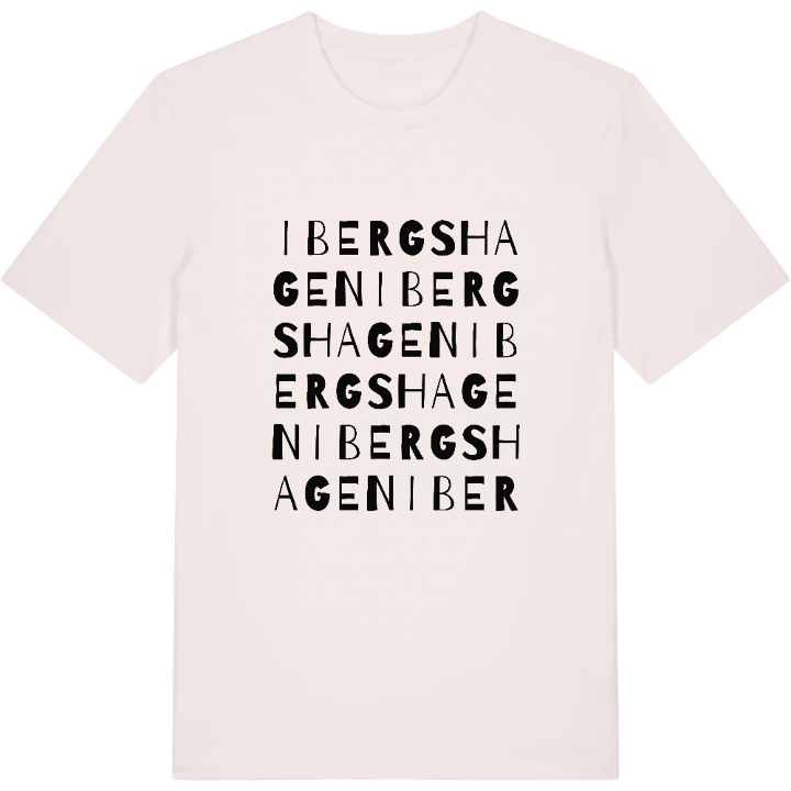 Ibergshagen ordlek t-shirt – t-shirt från PinShirt